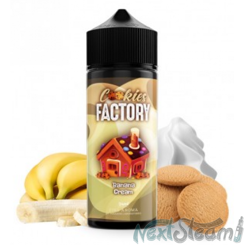 Cookies Factory Flavour Shot Banana Cream 120ml